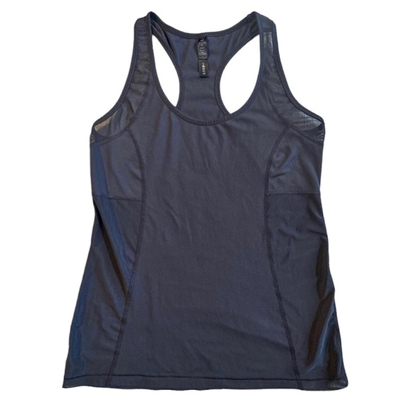 90 DEGREES by Reflex Black Racerback Tank Performance Sheer Sides Women’s M - Picture 2 of 15